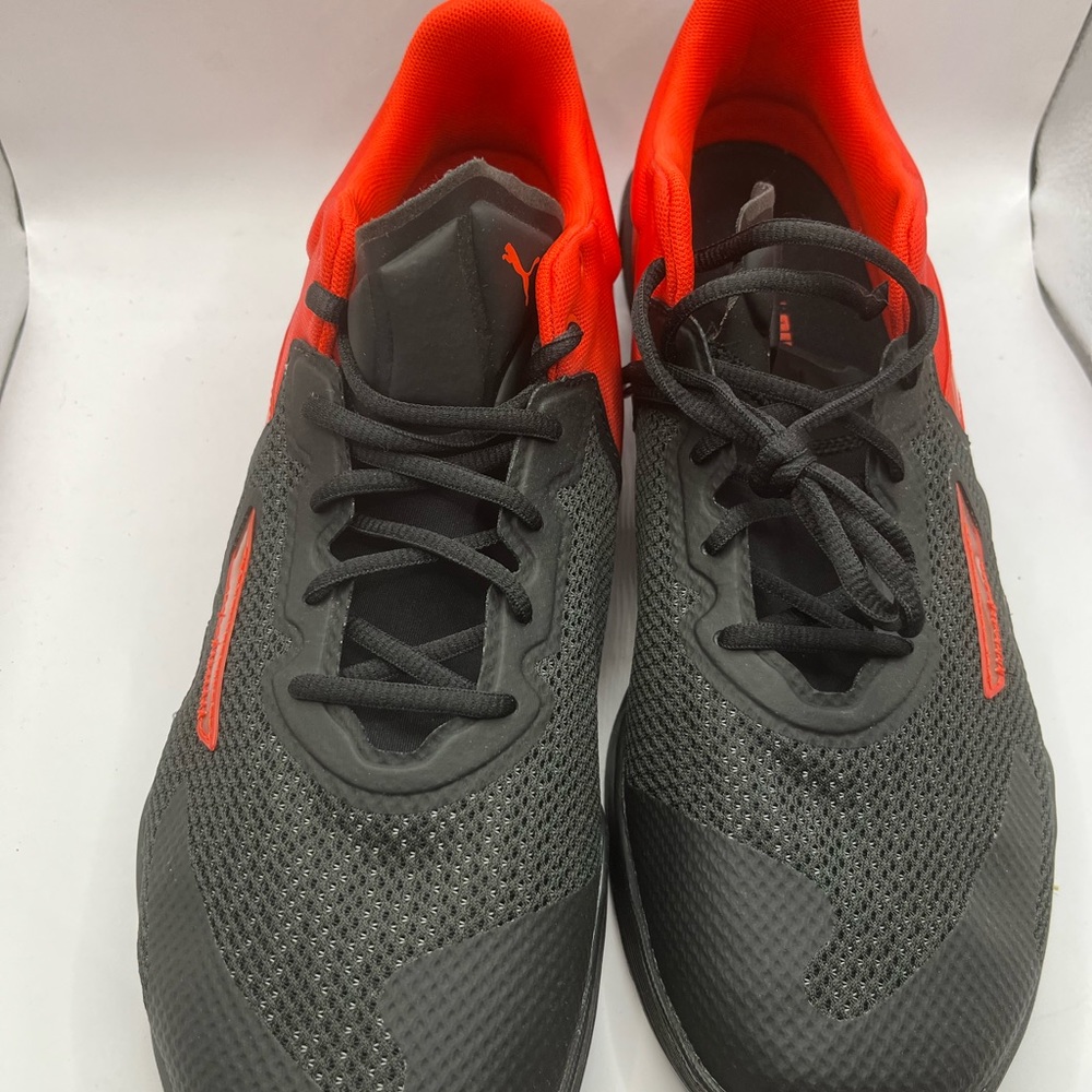 Puma Fuse Mens Running Shoes Poppy Red And Black Size 14/48.5 Brand New No Box - Picture 6 of 7